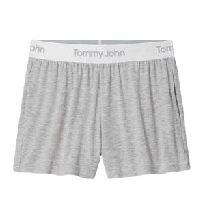 Tommy John Women’s Second Skin Banded
Pajama Shorts With Pockets - Dove Hearther